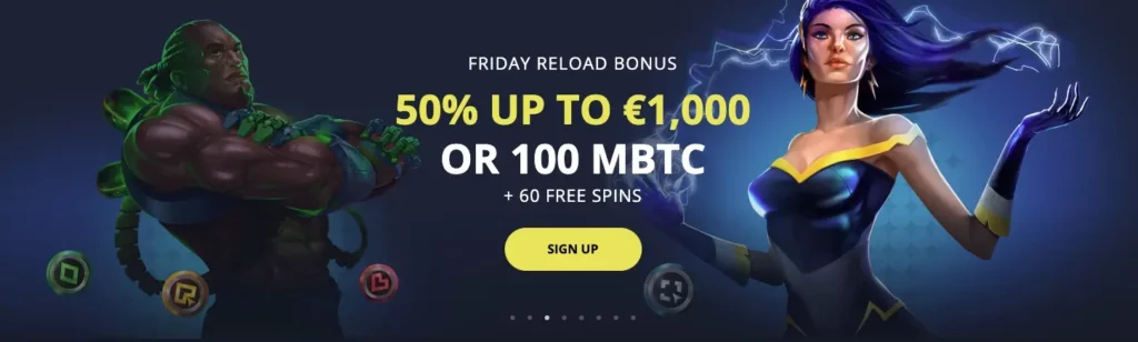 Golden Star Reload Bonus