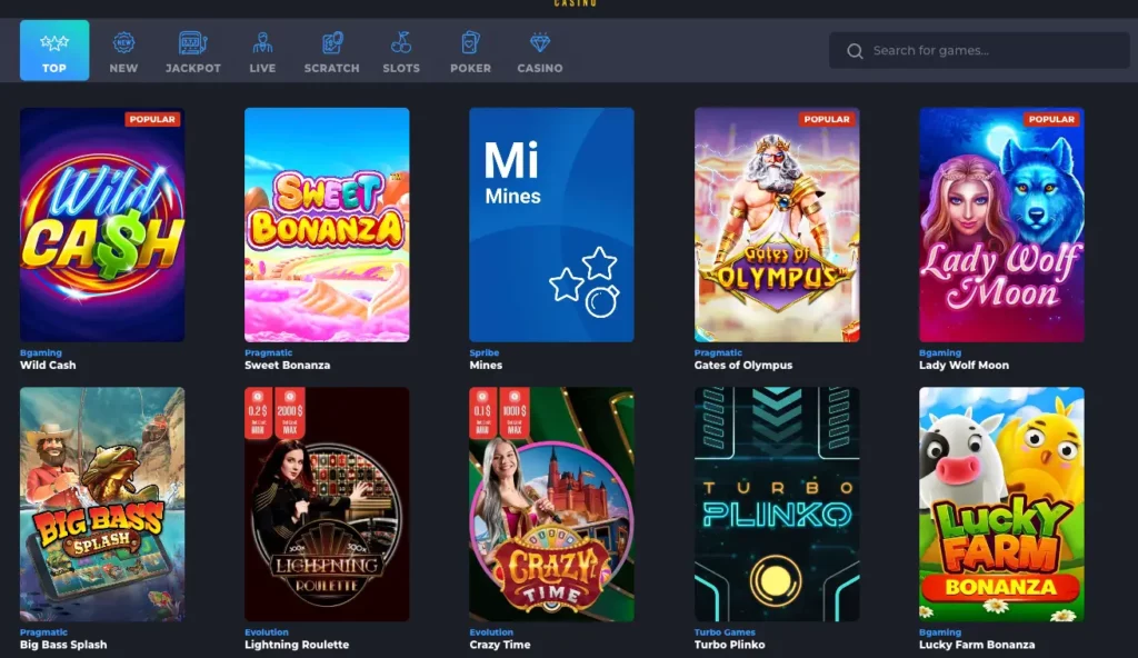 Popular Slots at YYY Casino